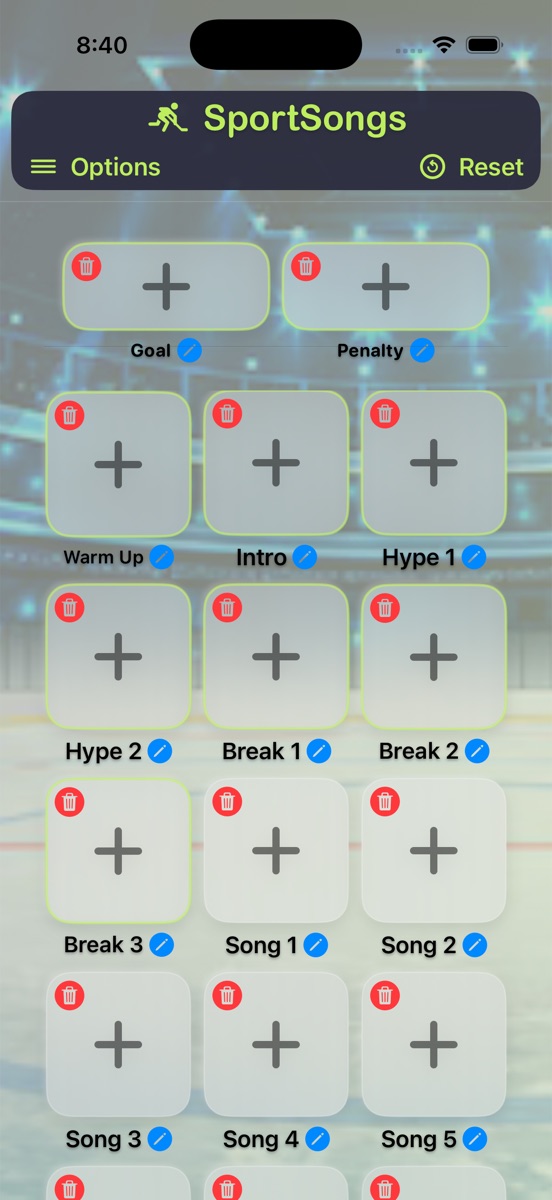 SportSongs app — built and shipped by Rocky River Software